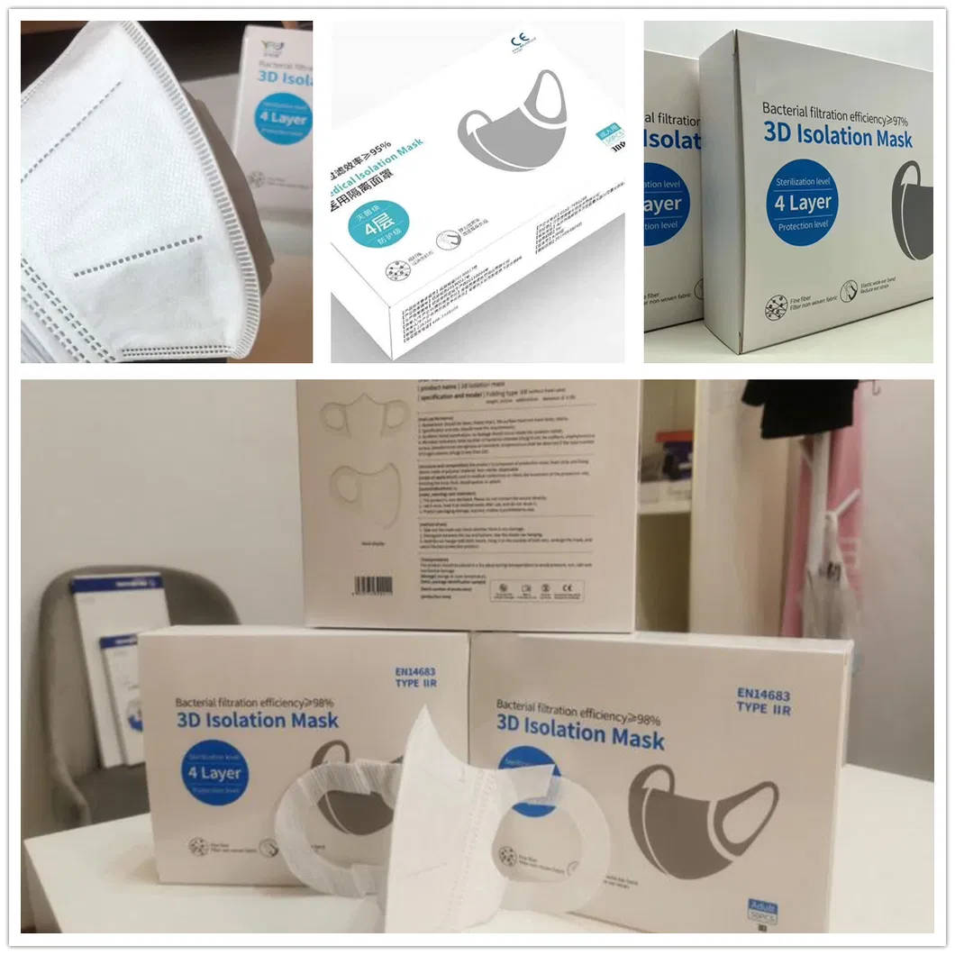 Anti Dust Folding Respiratory Protection Kn99 FFP2 P3 Face Mask with Ce FDA Certificates