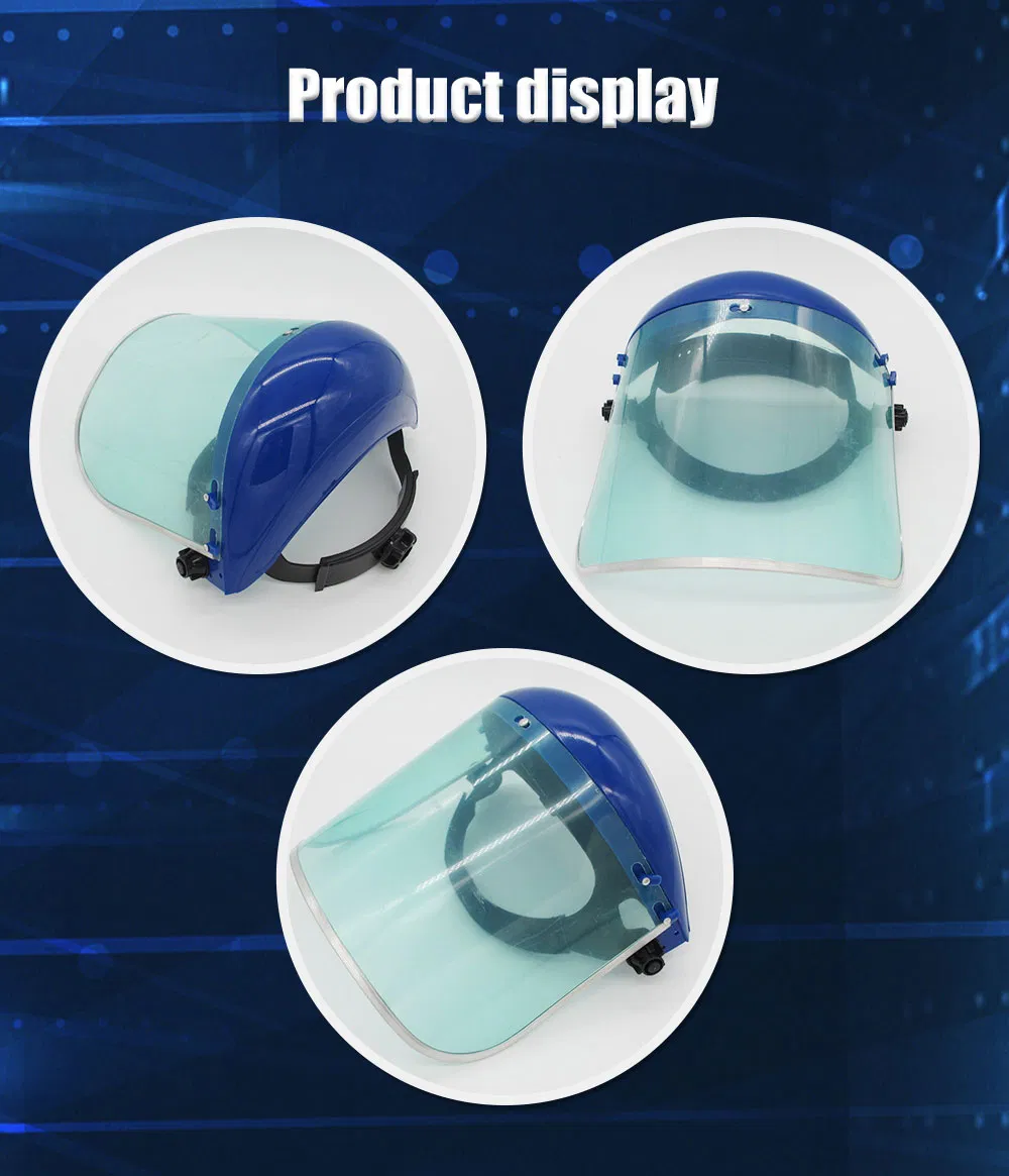 Clear Plastic Protective Face Shield Cover for Sale