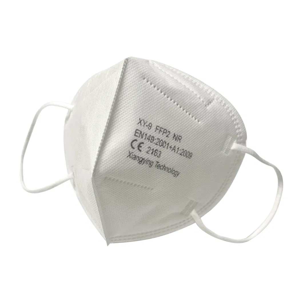En149: 2001+A1: 2009 FFP2 Nr Standard Disposable Protective Face Mask Fashion Color Meltblown Dust Filter Masque