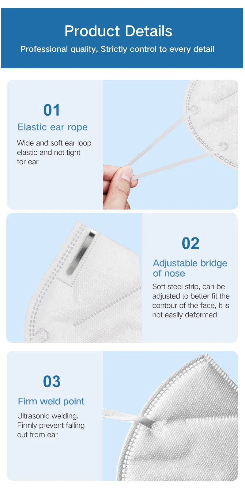 Excellent Breathe Freely Chinese Supplier Quality Anti Pollution Carbon Filter Face Mask GB2626 Kn95 Passed