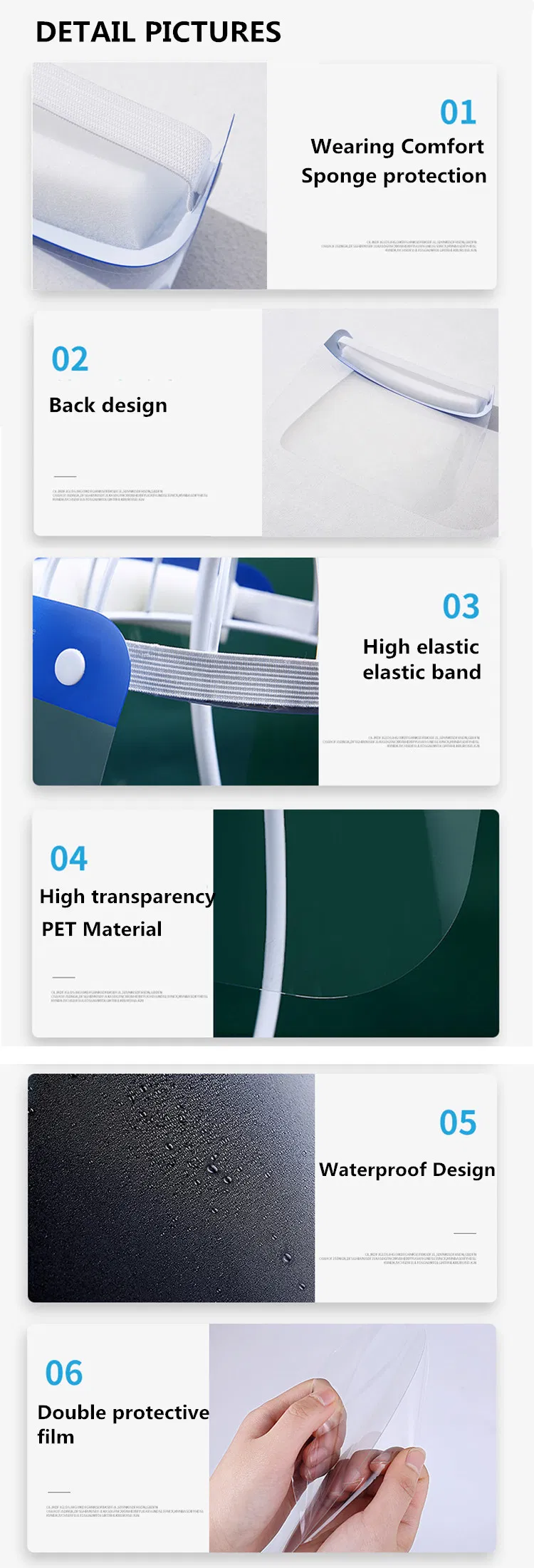 Experienced Protective Full Face Shield Safety Face Cover Chinese Supplier