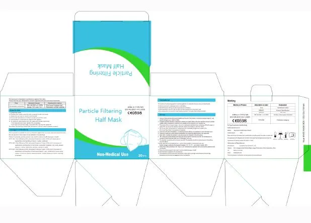 FFP2 Mask Half Face Factory Good Quality Manufacturer Protective Face Maskget Latest Price