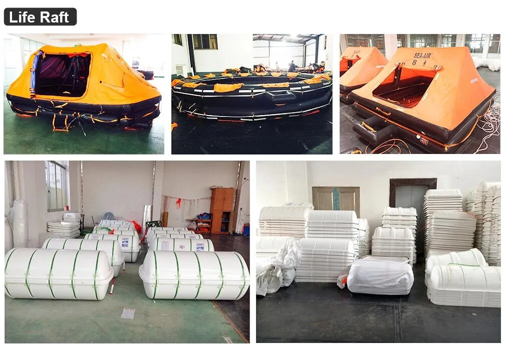 Marine Ship Water Lifesaving Equipment FRP Totally Enclosed Freefall Life Boat