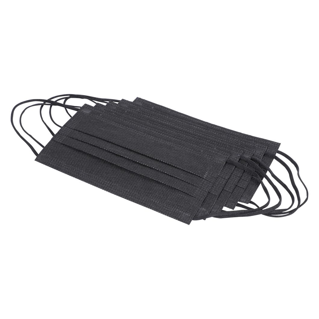 Mask Disposable Three Layers of Black and White 10 Pack Manufacturers for Protection of Civilian Adults