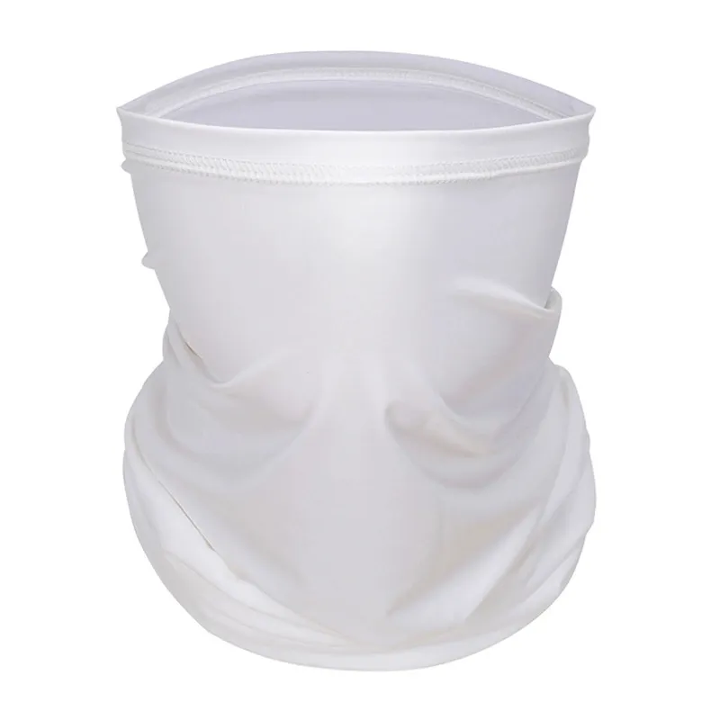 Printed Outdoor Cycling Hanging Mask Sports Mask Ice Silk Neck Cover Hang Ear Triangle Face Mask Tube Masks