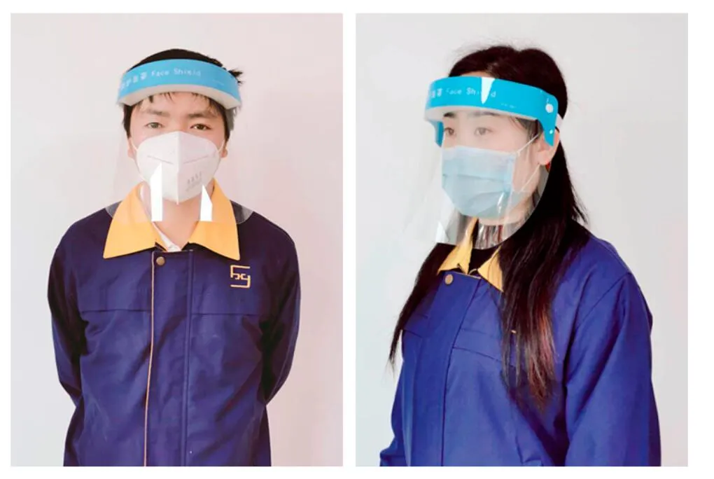 Protect Your Face Eye Mouth Anti-Fog Prevention Protective Shield Reusable Eco Clear Pet with Certificates